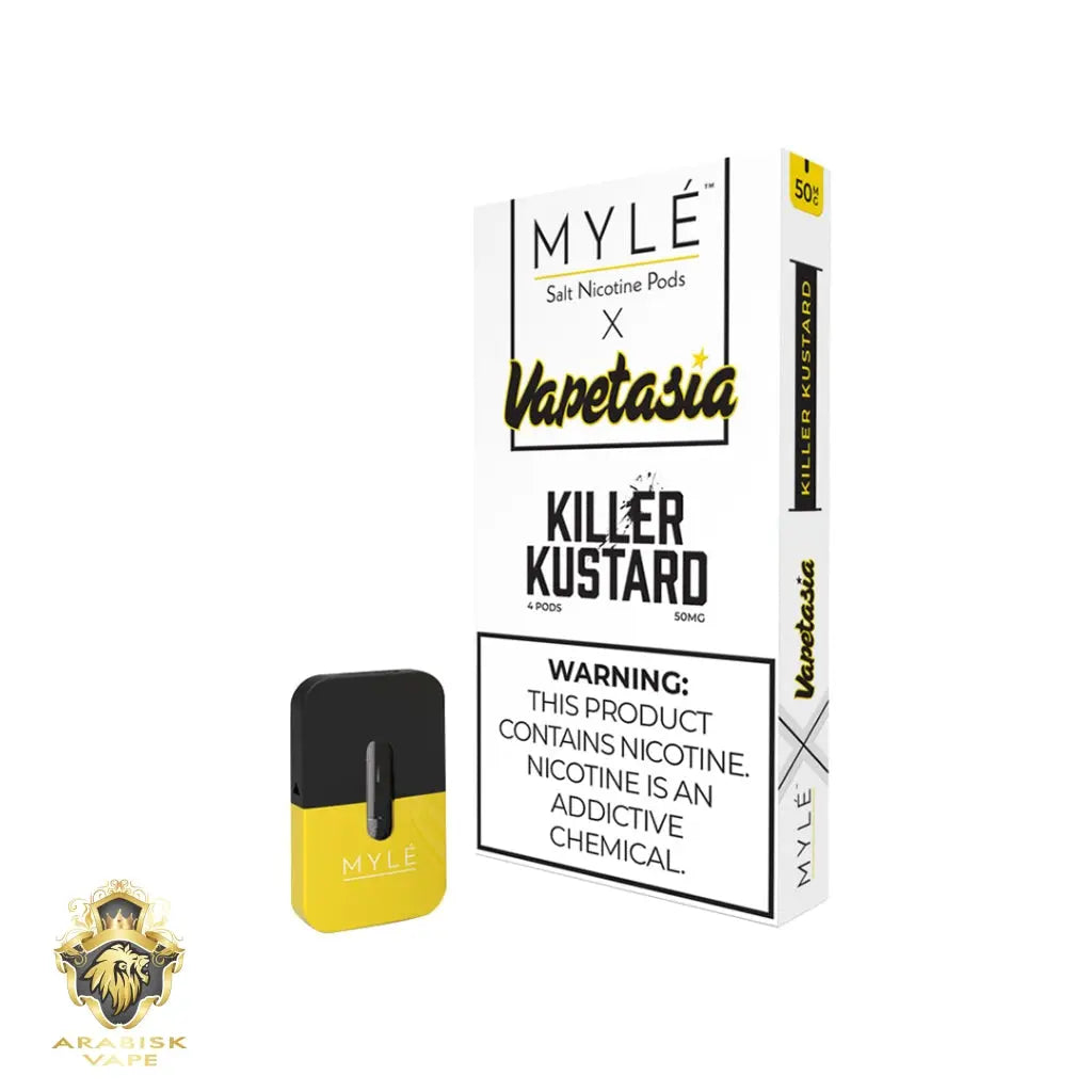 MYLE V2 Pods - Vapetasia Killer Kustard 0.9ml 50mg MYLE