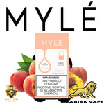 Load image into Gallery viewer, MYLE V4 Disposable Pods - Peach 0.9ml 50mg 240 puffs/pod (approx.) MYLE