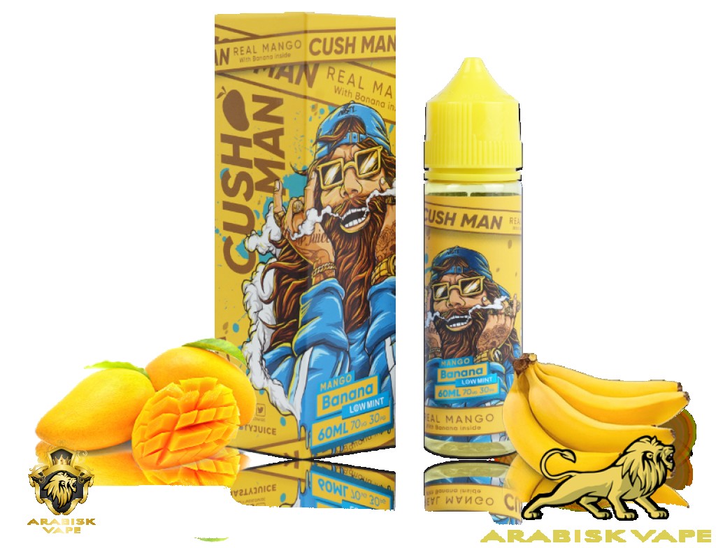 Nasty Cushman Series- Mango Banana 60ml 3mg Low Mint Nasty Juice