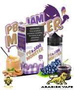 Load image into Gallery viewer, PB &amp; Jam Monster - Grape 0mg 100ml Monster Vape Labs