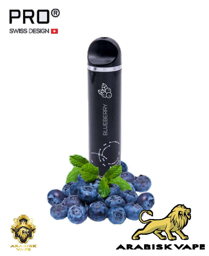 Pro Swiss Disposable - Blueberry 1200 puff 20mg PRO