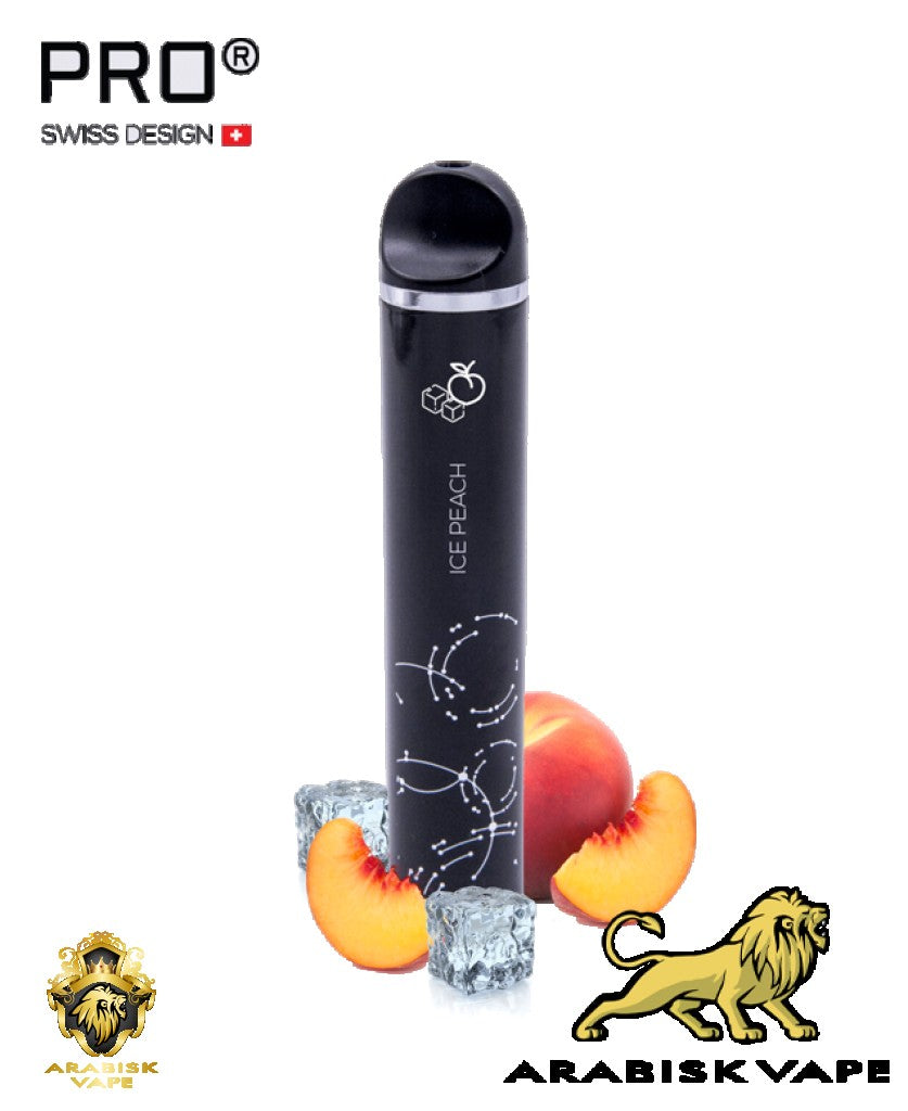Pro Swiss Disposable - Ice Peach 1200 puff 20mg PRO