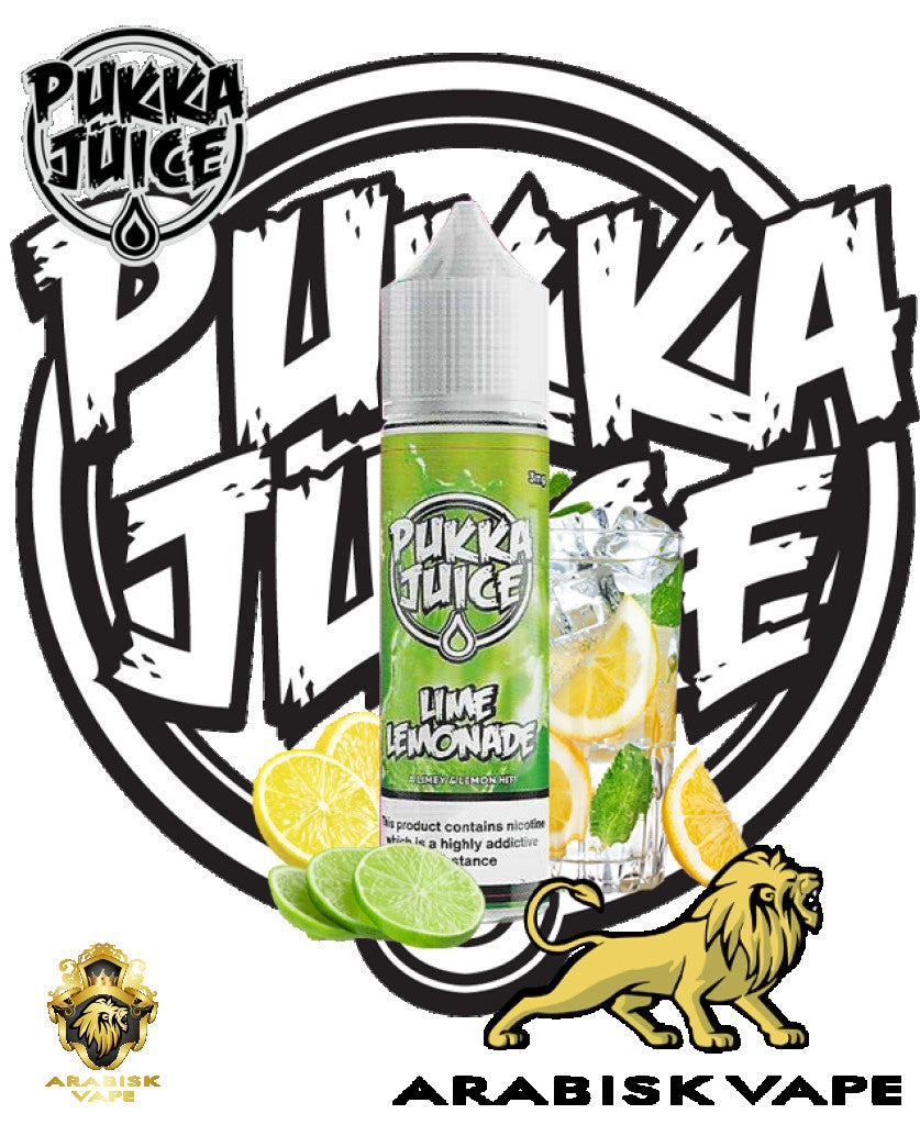 Pukka Juice - Lime Lemonade 3mg Pukka Juice