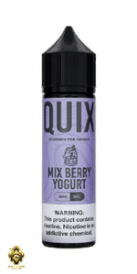 Load image into Gallery viewer, QUIX - Mix Berry Yogurt 60ml 3mg QUIX