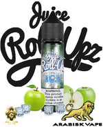 Load image into Gallery viewer, Roll-Upz Ice Series - Green Apple 3mg 60ml Juice Roll-Upz
