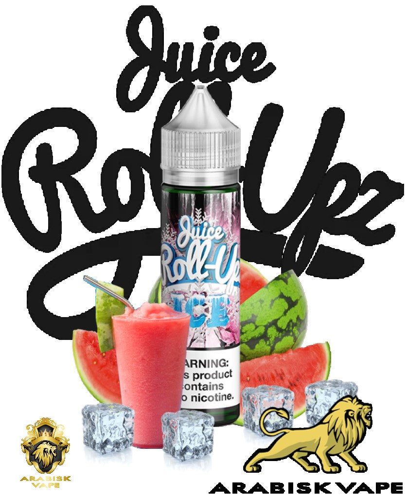 Roll-Upz Ice Series - Watermelon Punch 3mg 60ml Juice Roll-Upz