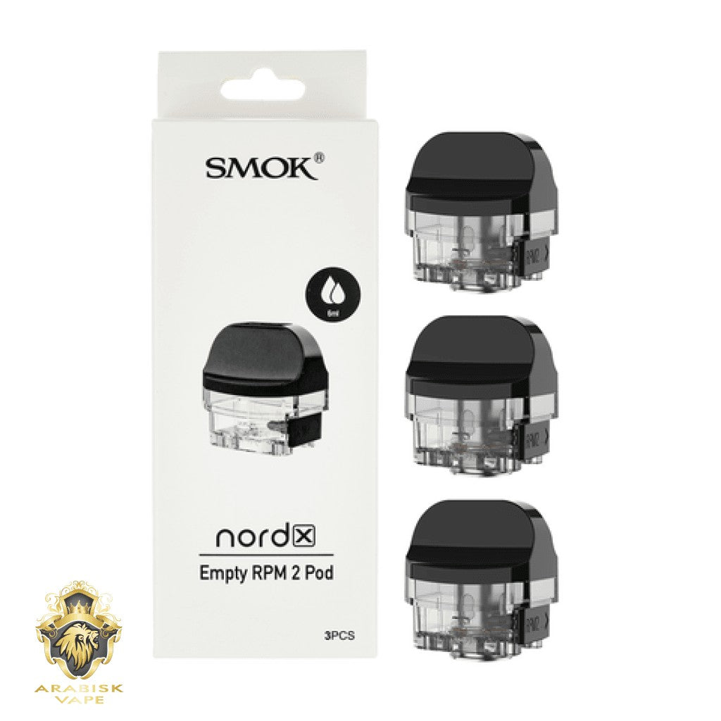 SMOK - Nord X RPM2 Replacement Empty Pod Cartridge 6ml (3pcs/pack) SMOK