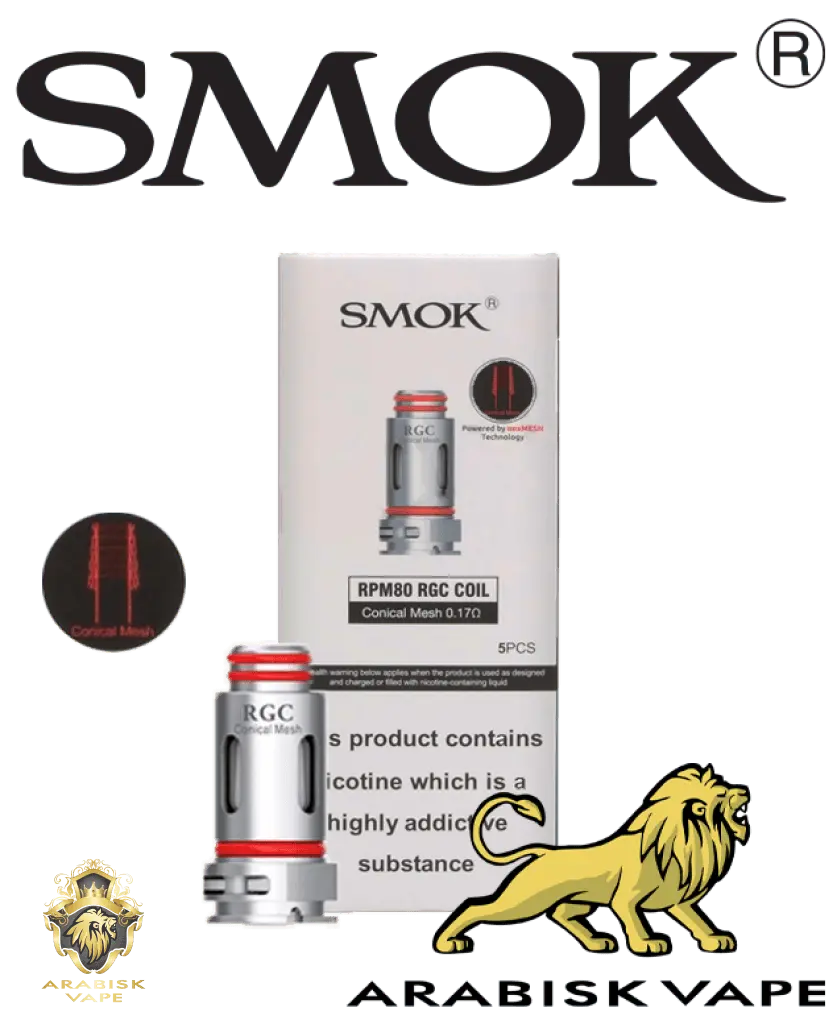 SMOK - RPM80 RGC Conical Mesh 0.17 Coils SMOK