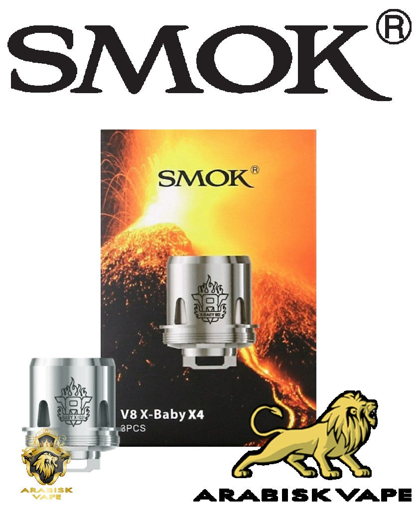 SMOK - V8 X-Baby X4 0.13 Quad Coils SMOK