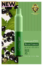 Load image into Gallery viewer, Samsvape EVO - Blackcurrant 50mg 2000 Puffs XTRA
