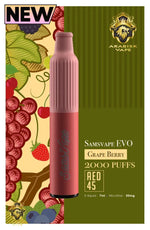 Load image into Gallery viewer, Samsvape EVO - Grape Berry 50mg 2000 Puffs XTRA
