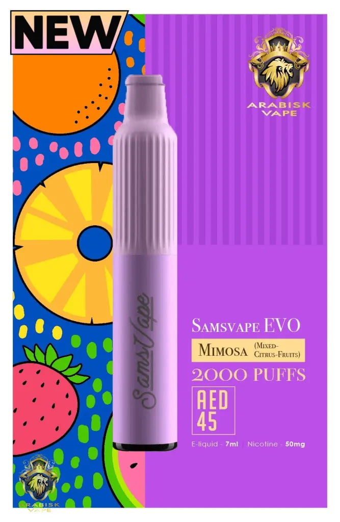Samsvape EVO - Mimosa 50mg 2000 Puffs XTRA