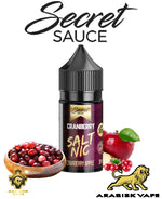 Load image into Gallery viewer, Secret Sauce Salt Series - Cranberry Apple 30mg 30ml Secret E-Liquids
