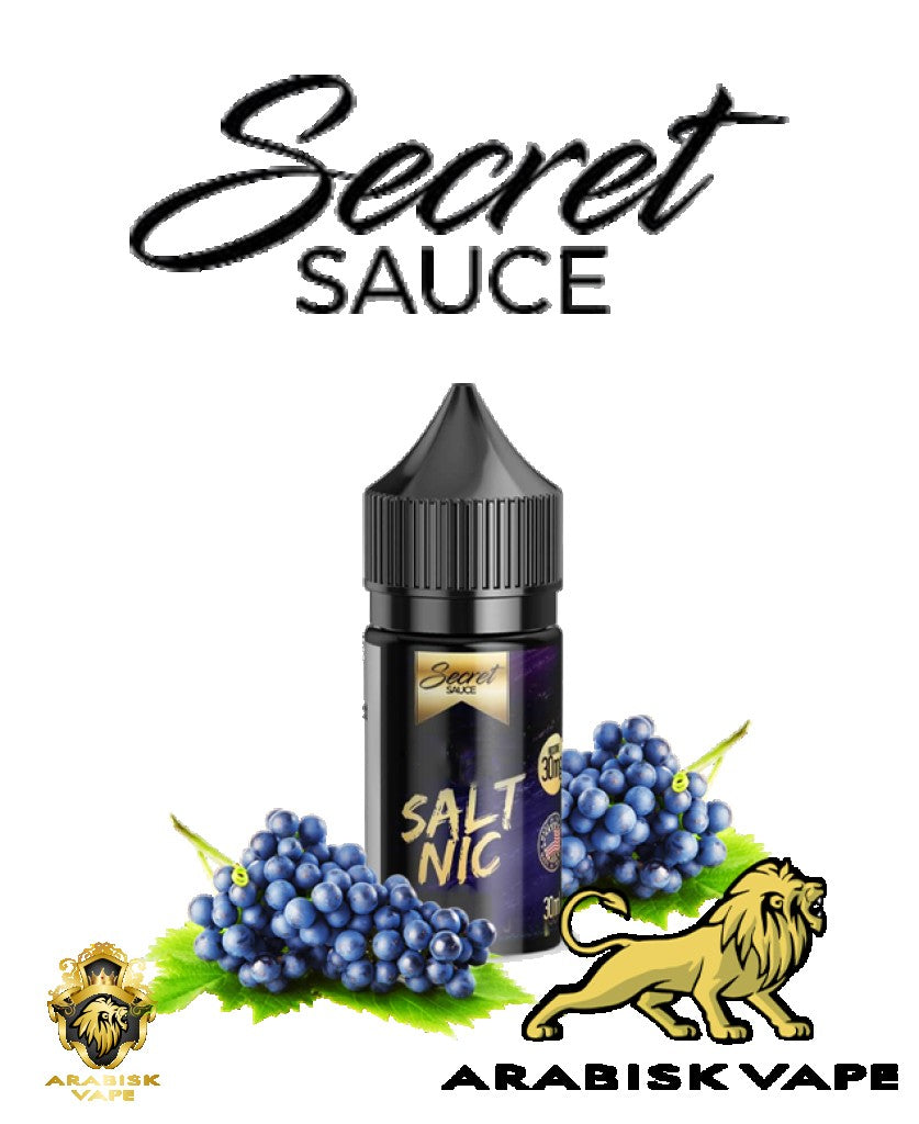 Secret Sauce Salt Series - Grape 50mg 30ml Secret E-Liquids
