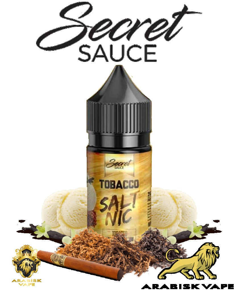 Secret Sauce Salt Series - Vanilla Tobacco 30mg 30ml Secret E-Liquids