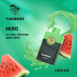 Load image into Gallery viewer, Tugboat Hero Disposable Pod Device Lush Ice 8000 Puffs 50 Mg tugboat
