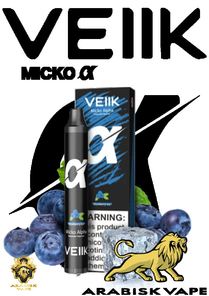 VEIIK - Micko  Blueberry Ice 600 Puffs 50mg VEIIK