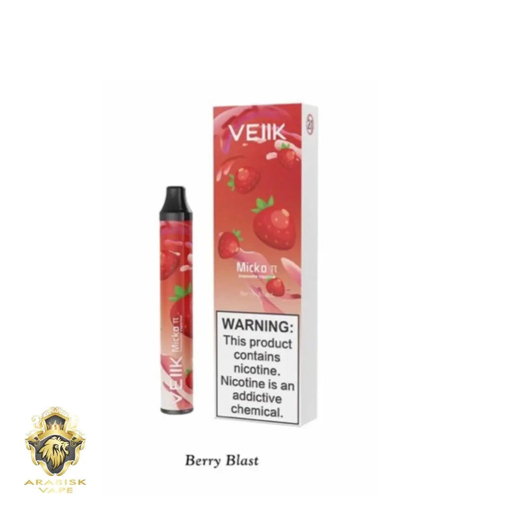 VEIIK - Micko  (Pi) Berry Blast Disposable Vaporizer 50MG 600 Puffs VEIIK