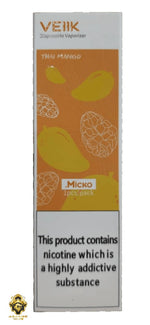 Load image into Gallery viewer, VEIIK - Micko Thai Mango Disposable Vaporizer 20MG 400 Puffs VEIIK