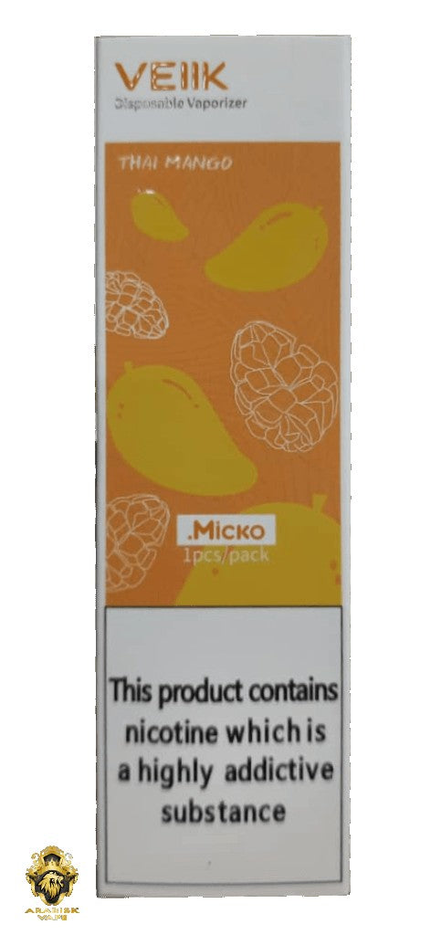VEIIK - Micko Thai Mango Disposable Vaporizer 20MG 400 Puffs VEIIK