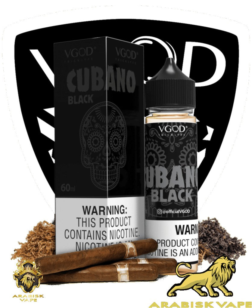 VGOD Tobacco Series- Cubano Black 3mg 60ml VGOD