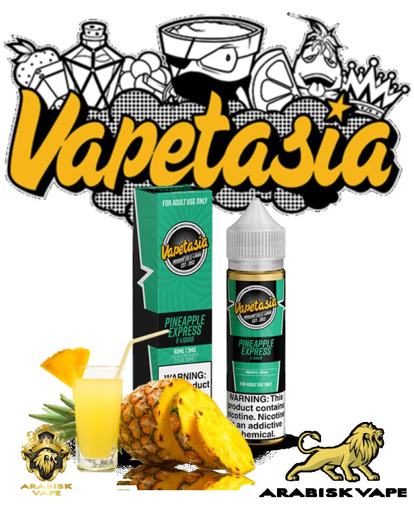 Vapetasia Fruit Series - Pineapple Express 3mg 60ml Vapetasia