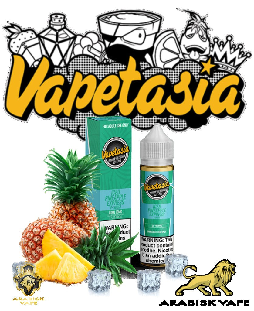 Vapetasia Iced Series - Pineapple Express 3mg 60ml Vapetasia