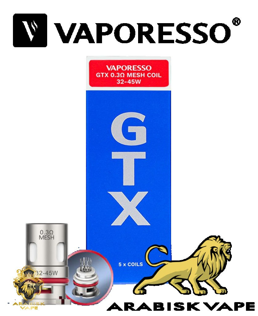 Vaporesso - GTX Mesh 0.3 Coil Vaporesso