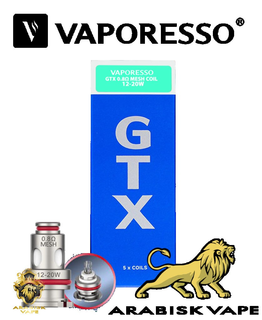 Vaporesso - GTX Mesh 0.8 Coil Vaporesso