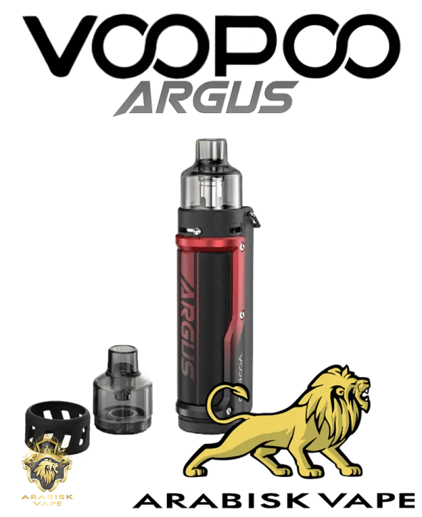 Voopoo - Argus PRO Litchi Leather and Red 80W Voopoo