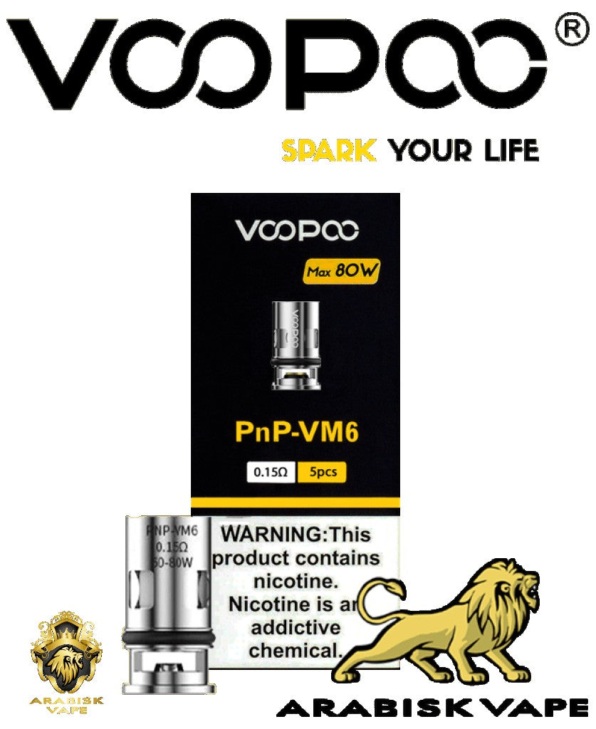 Voopoo - PnP-VM6 Replacement Coil Voopoo